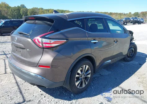 2016 Nissan Murano S/Sl/Sv/Platinum from USA, damaged, VIN 5N1AZ2MG6GN150376